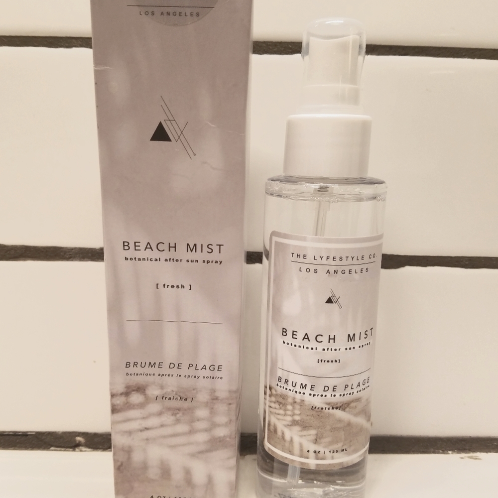 The Lyfestyle Co Beach Mist Botanical After Sun Spray - NIB